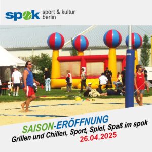 Einladung zur Saisoneröffnung