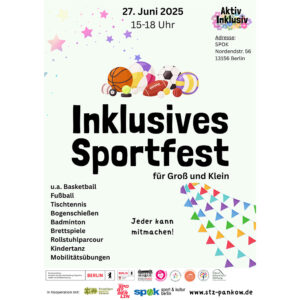 Inklusives Sportfest am 27. Juni 2025!